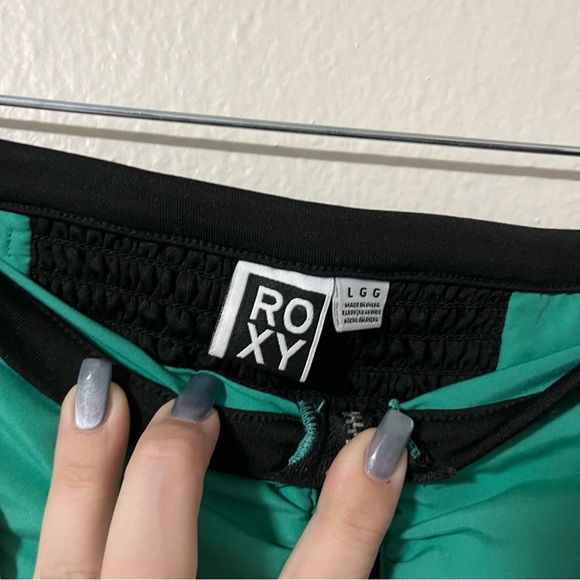 Roxy Kelly Green Strapless Women's Halter Dress Size Large open back surf - Picture 4 of 8